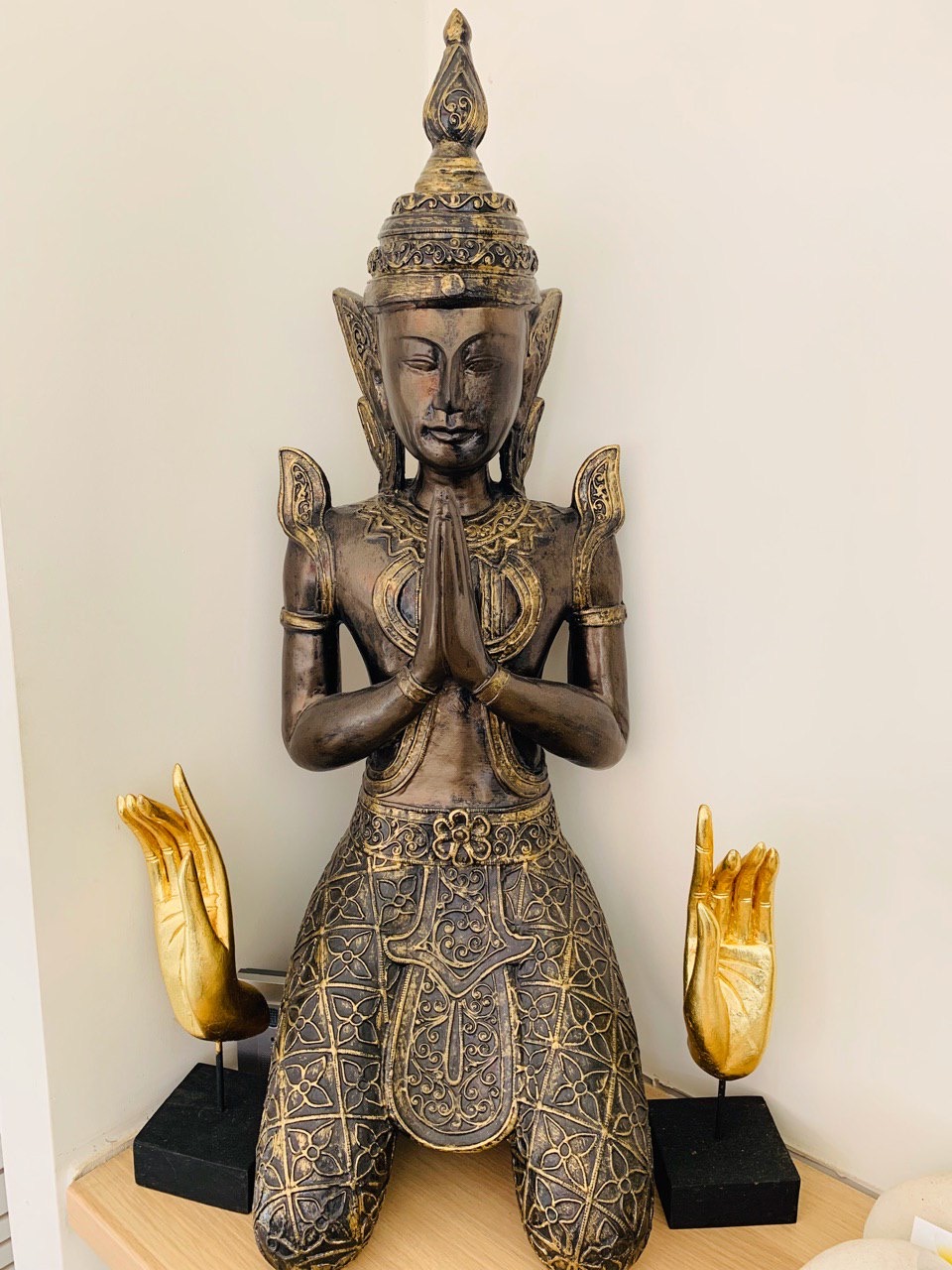 Thaise decoratie in de salon